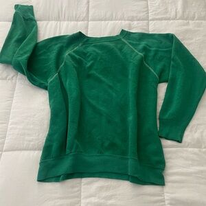 EUC Upcycled Urban Outfitters crewneck/ raglan sweatshirt